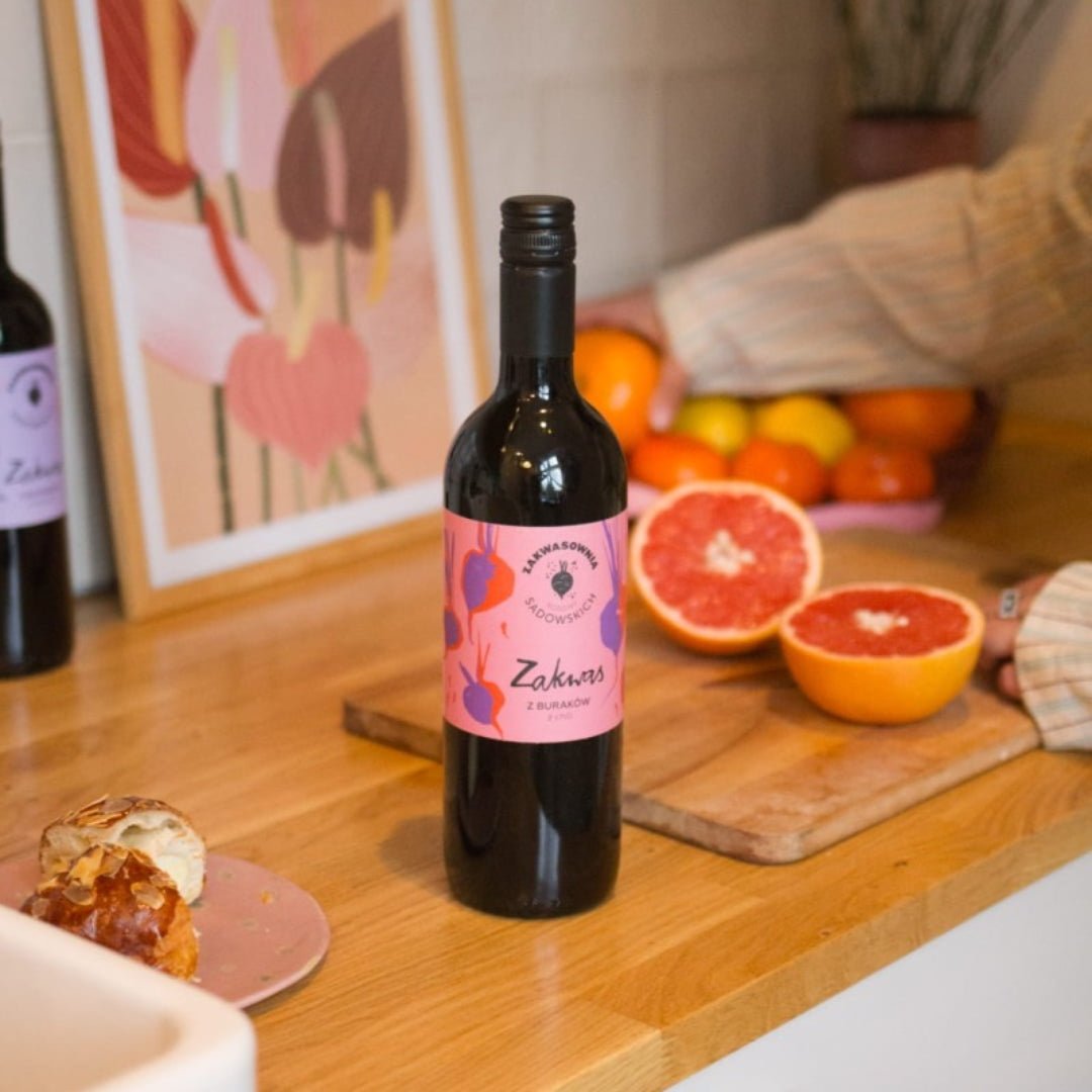 Sadowski Bee Gardens Beetroot kvass with chilli 750ml (back in autumn) - Pasieki Sadowskich - Vesa Beauty