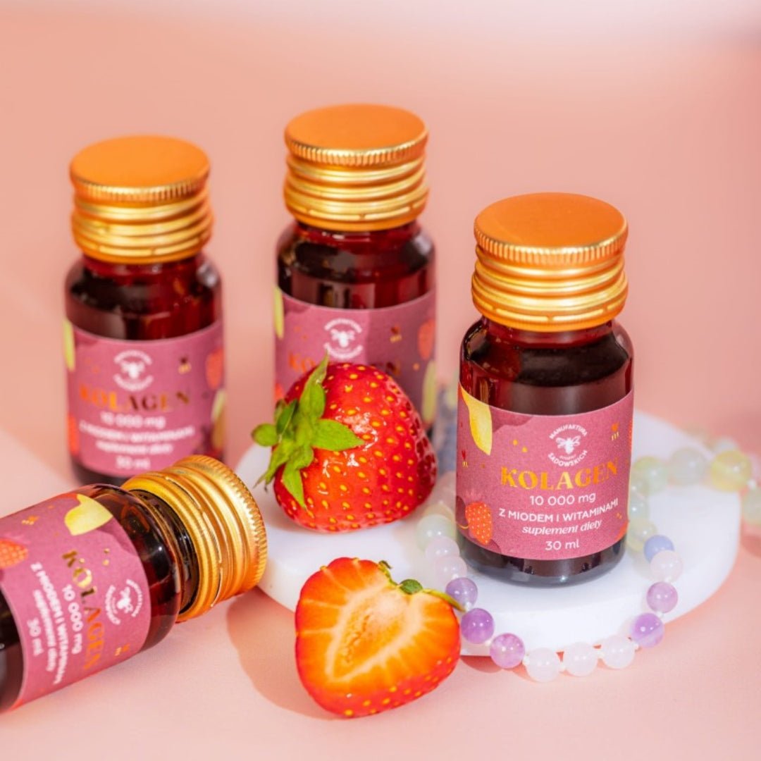 Sadowski bee Gardens Fish Collagen Premium 10 000mg 30x30ml (shipping from 28.05) - Pasieki Sadowskich - Vesa Beauty