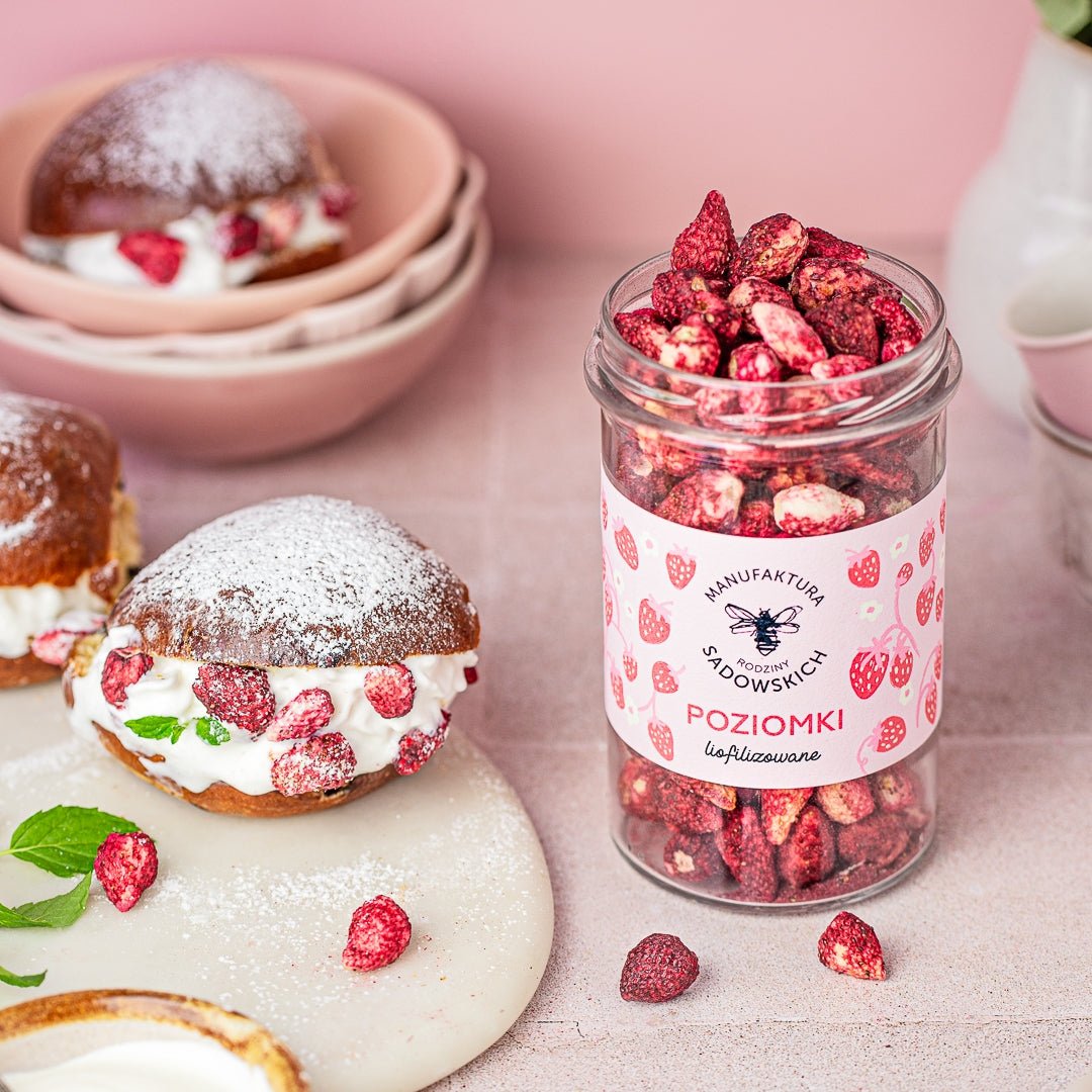 Sadowski Bee Gardens Freeze - dried wild strawberries 30g - Sadowski Bee Gardens - Vesa Beauty
