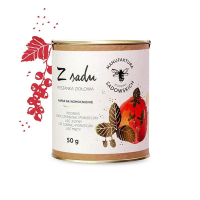 Sadowski Bee Gardens Herbal tea - From orchard - for strengthening 50g - Pasieki Sadowskich - Vesa Beauty