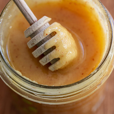 Sadowski Bee Gardens ﻿﻿Honey with quince 430g - Pasieki Sadowskich - Vesa Beauty