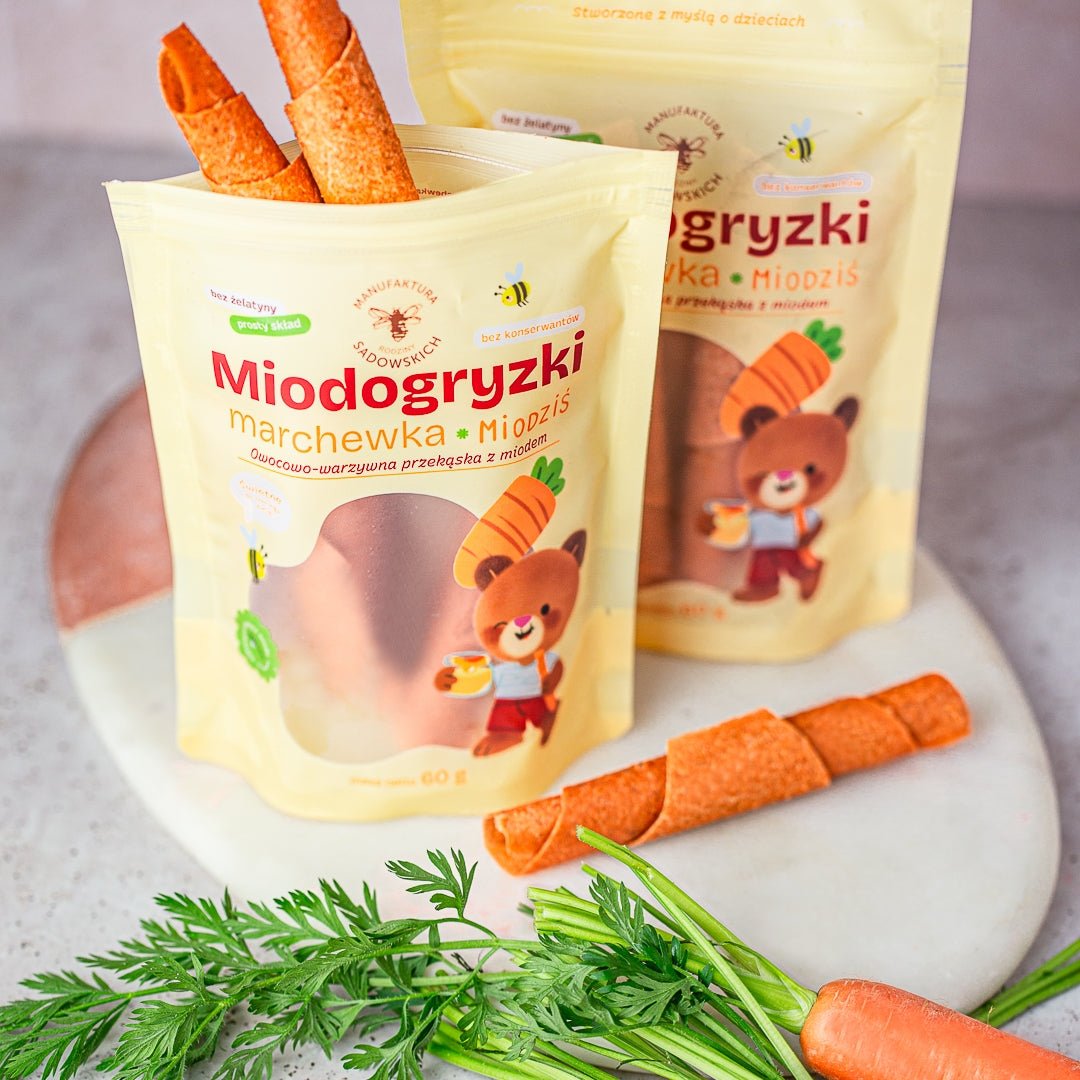 Sadowski Bee Gardens HoneyBites jellies - Carrot 60g - Sadowski Bee Gardens - Vesa Beauty