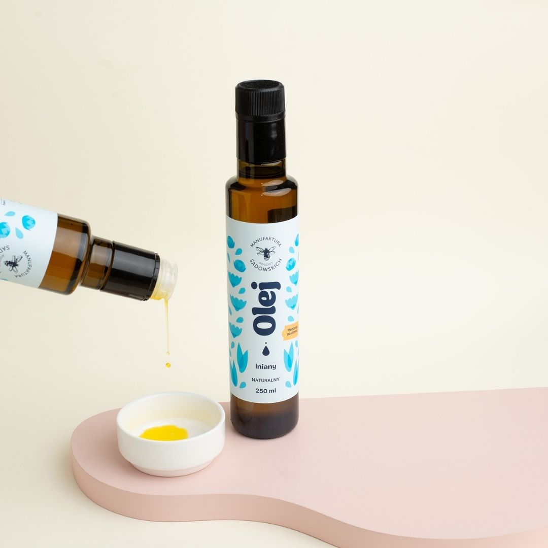 Olej lniany 250ml 