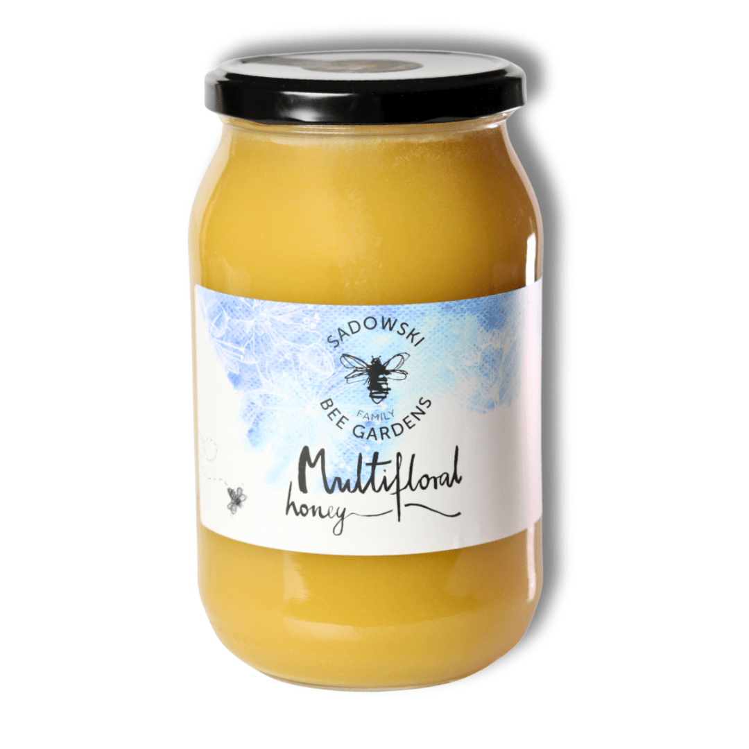 Sadowski Bee Gardens Multifloral Honey 1200g - Pasieki Sadowskich - Vesa Beauty
