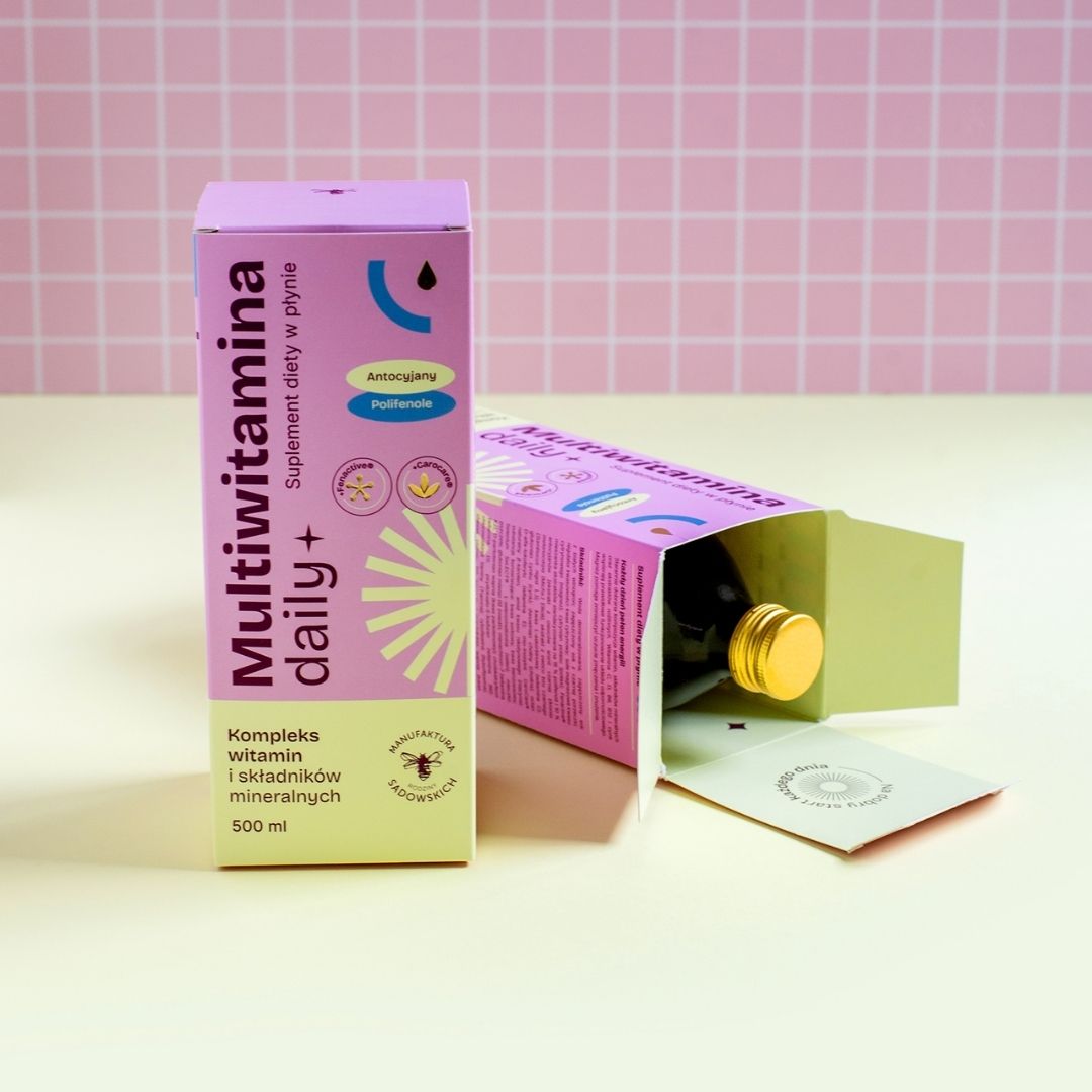 Sadowski Bee Gardens Multivitamin DAILY+ for adults 500ml - Sadowski Bee Gardens - Vesa Beauty