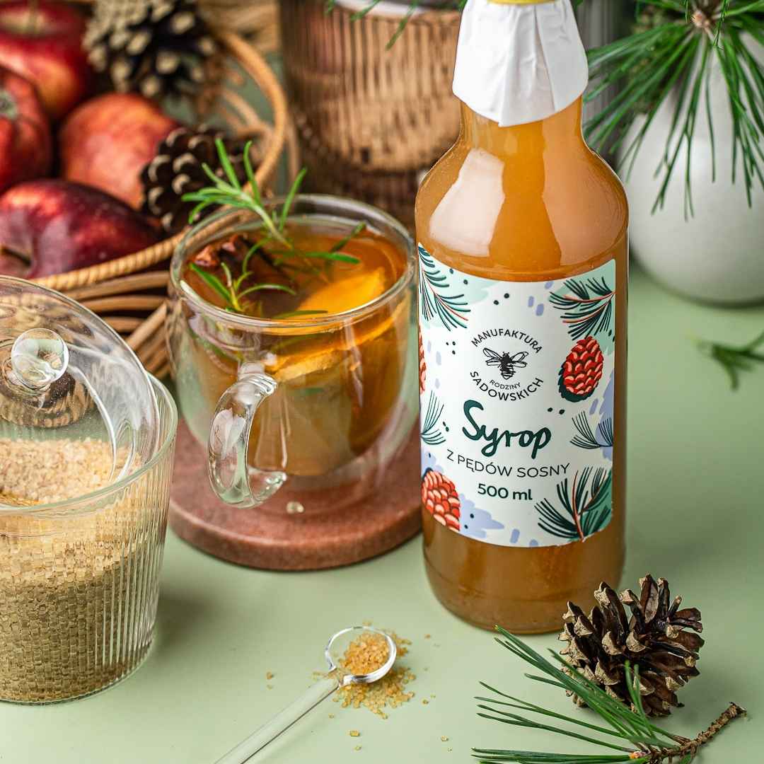Sadowski Bee Gardens Pine Shoot Syrup 500ml - Sadowski Bee Gardens - Vesa Beauty