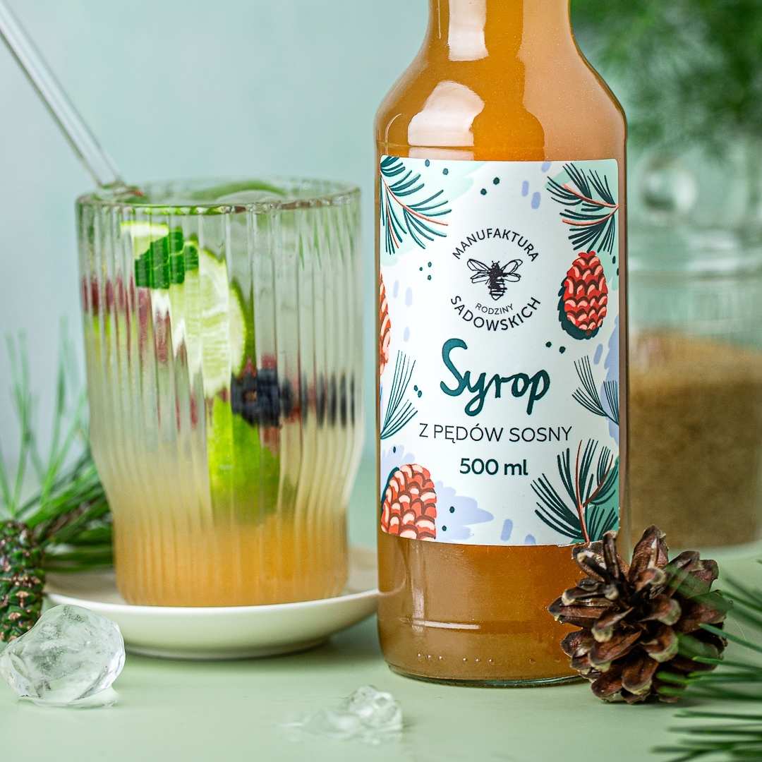 Sadowski Bee Gardens Pine Shoot Syrup 500ml - Sadowski Bee Gardens - Vesa Beauty