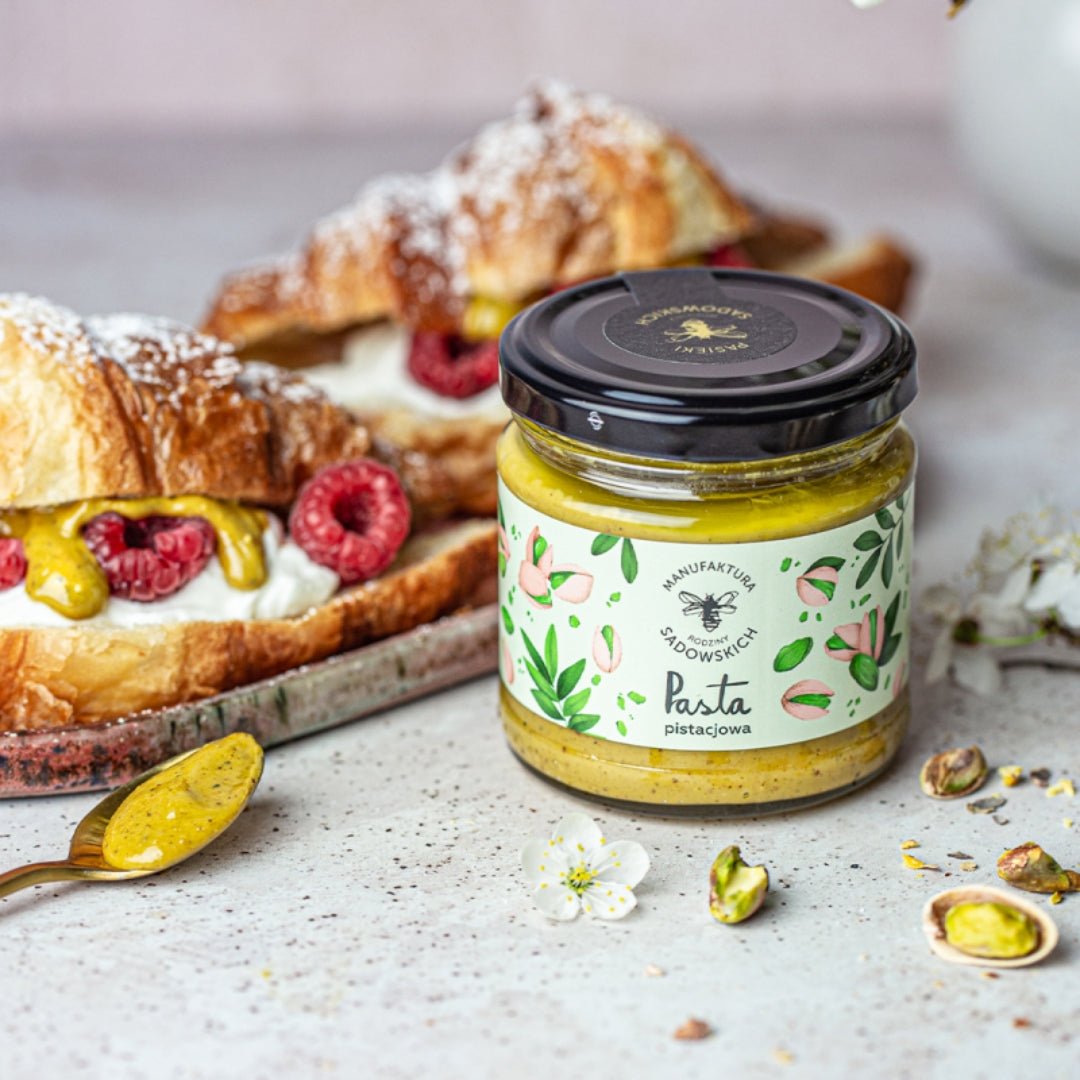 Sadowski Bee Gardens Pistachio Paste 180g - Pasieki Sadowskich - Vesa Beauty