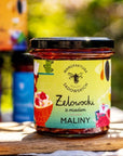 Sadowski Bee Gardens Raspberries in gel with Honey "Żelowocki" 320g - Pasieki Sadowskich - Vesa Beauty