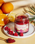 Sadowski Bee Gardens Raspberry jam with whole fruit - Honey bear 210g - Pasieki Sadowskich - Vesa Beauty