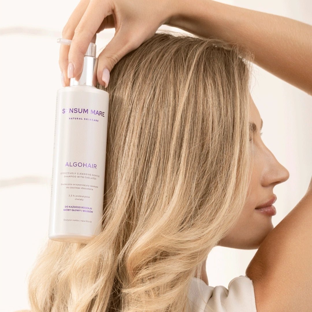 Sensum Mare ALGOHAIR Effectively Cleansing Gentle Shampoo with Chelates 250ml - Sensum Mare - Vesa Beauty
