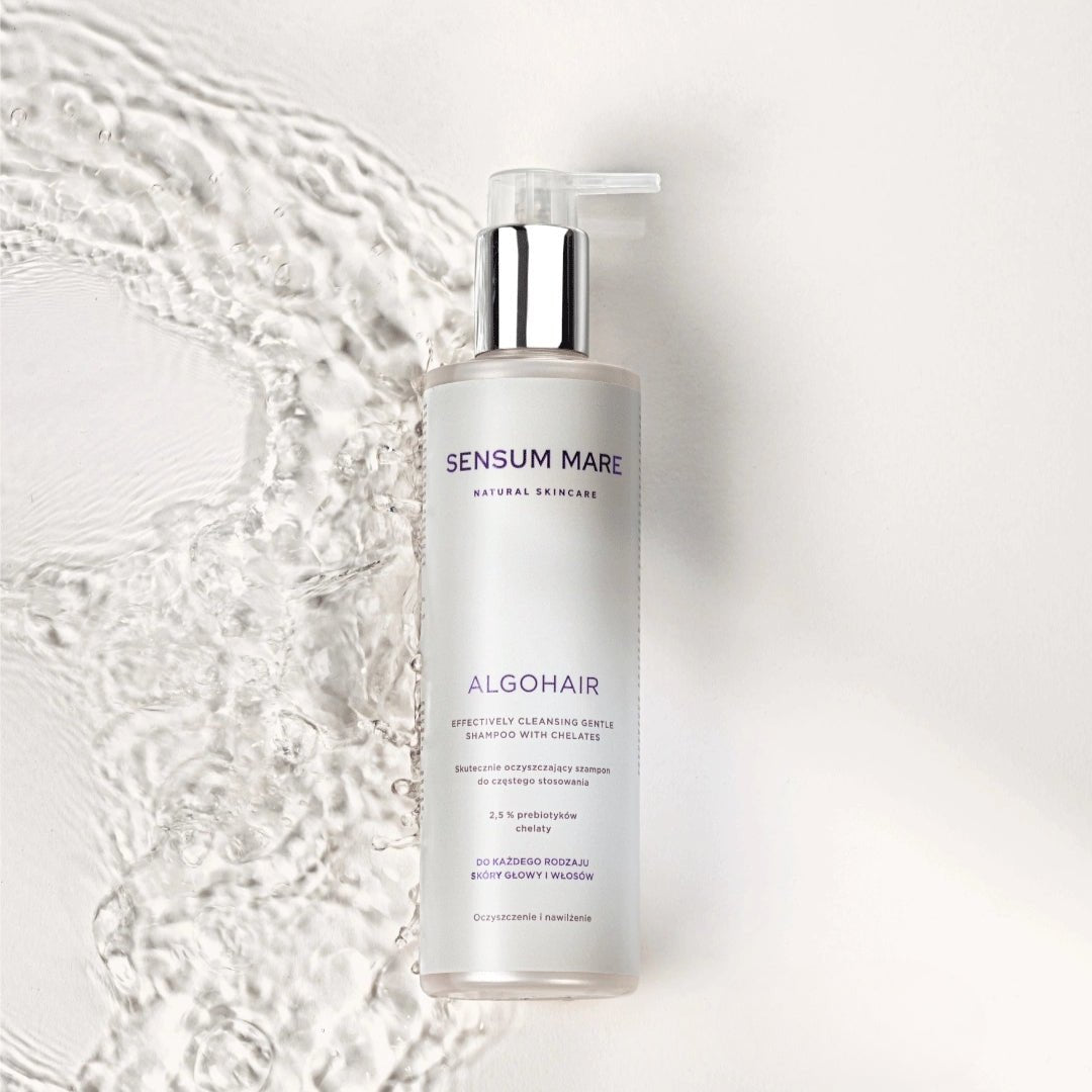Sensum Mare ALGOHAIR Effectively Cleansing Gentle Shampoo with Chelates 250ml - Sensum Mare - Vesa Beauty
