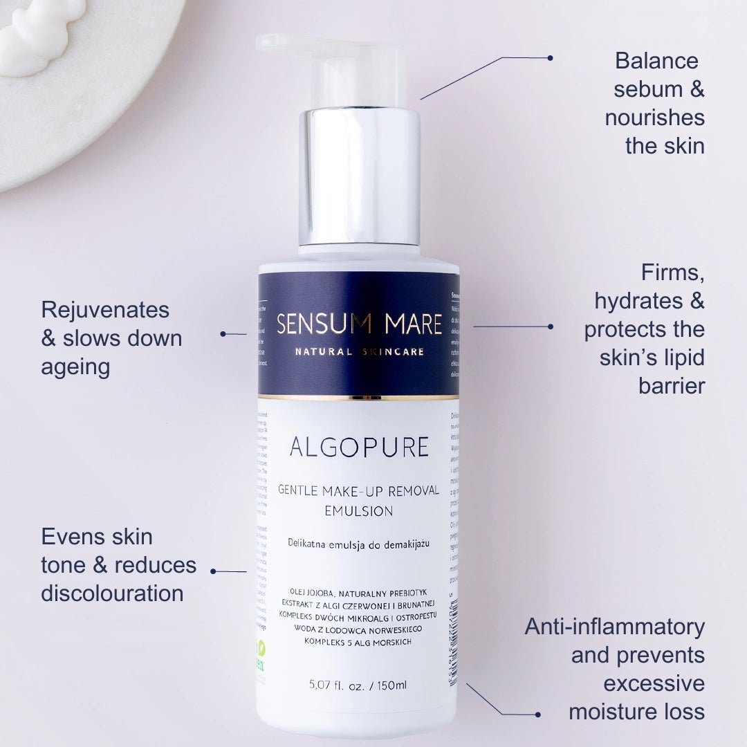 Sensum Mare ALGOPURE Gentle Make - up Removal Emulsion 150ml - Sensum Mare - Vesa Beauty