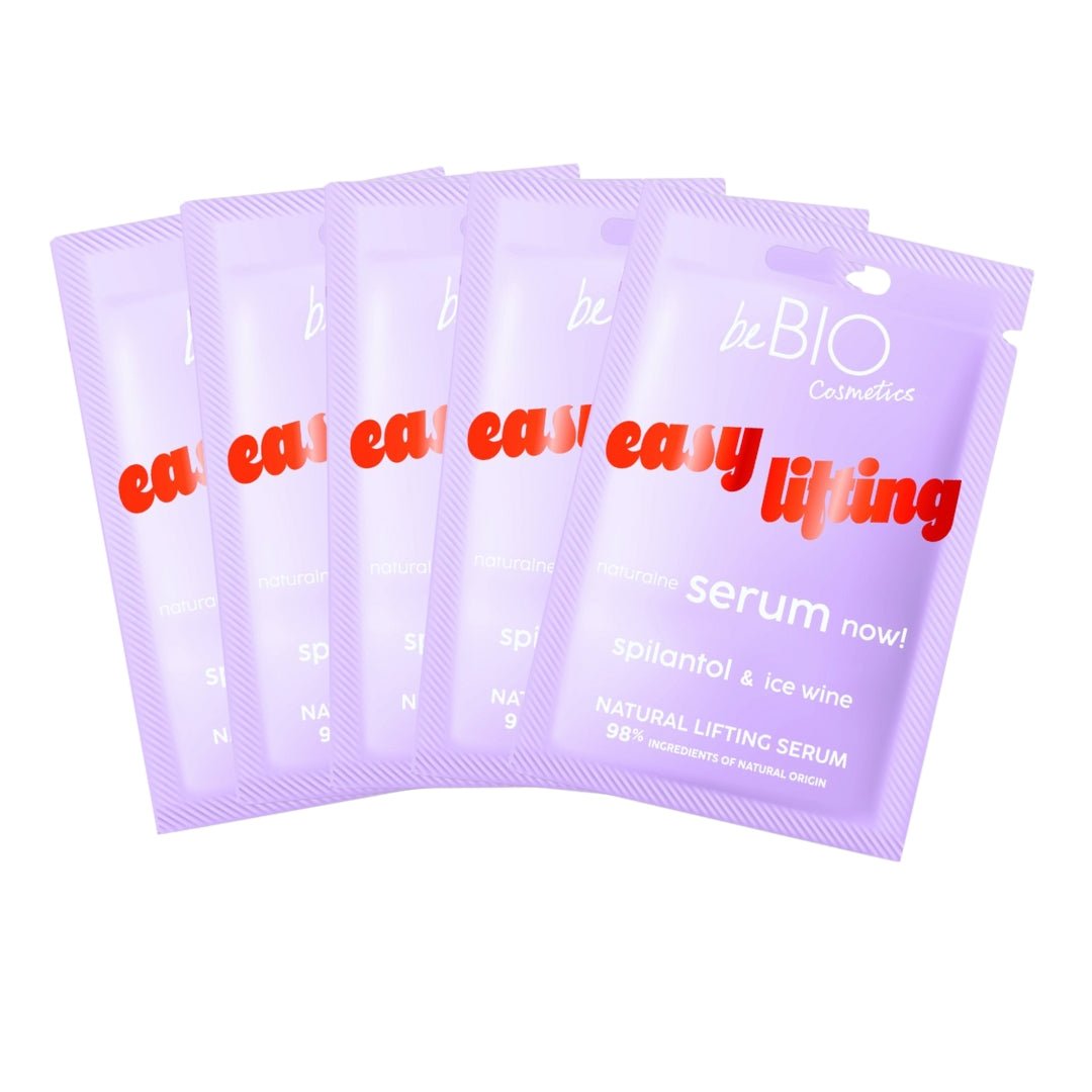 SET 4+1 FREE - EASY LIFTING Natural Lifting Serum NOW! 8ml - beBIO Ewa Chodakowska - Vesa Beauty