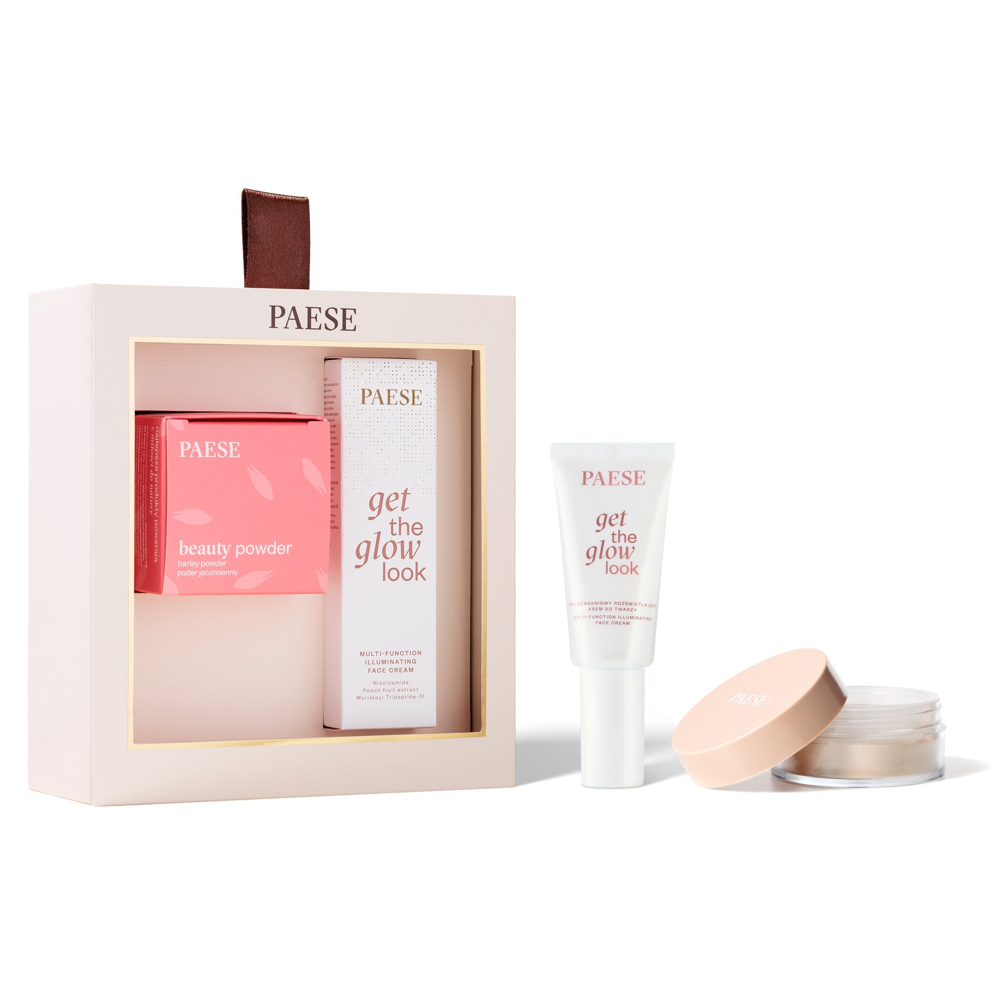 Set: ALL ABOUT THE BASE with beauty powder - PAESE - Vesa Beauty