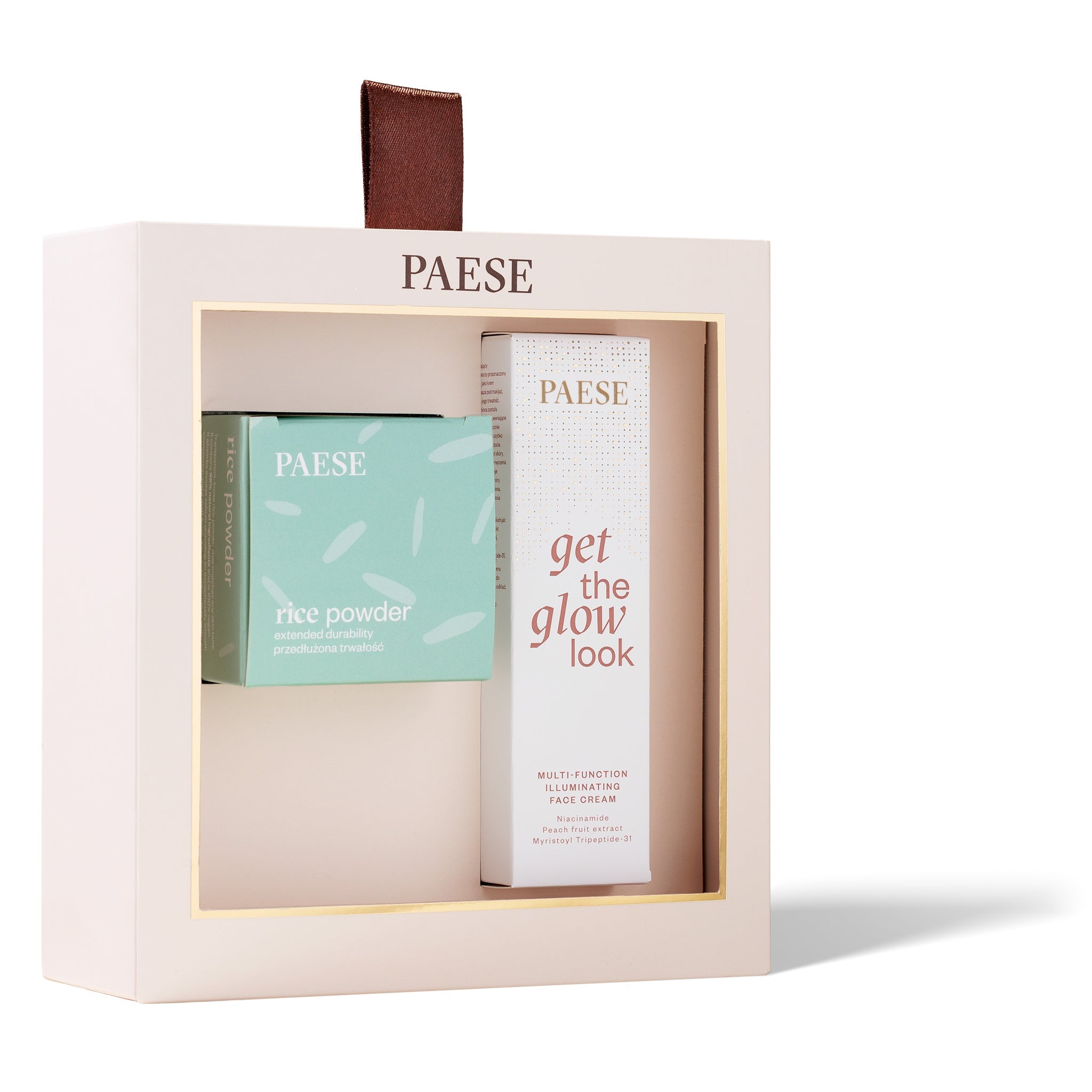 Set: ALL ABOUT THE BASE with rice powder - PAESE - Vesa Beauty
