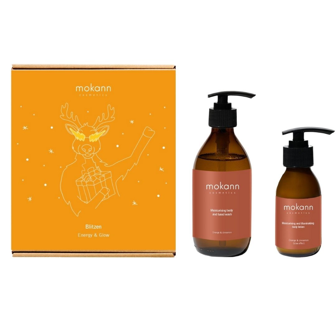 Set: Blitzen - Energy & Glow (Orange & Cinnamon) - Mokann - Vesa Beauty