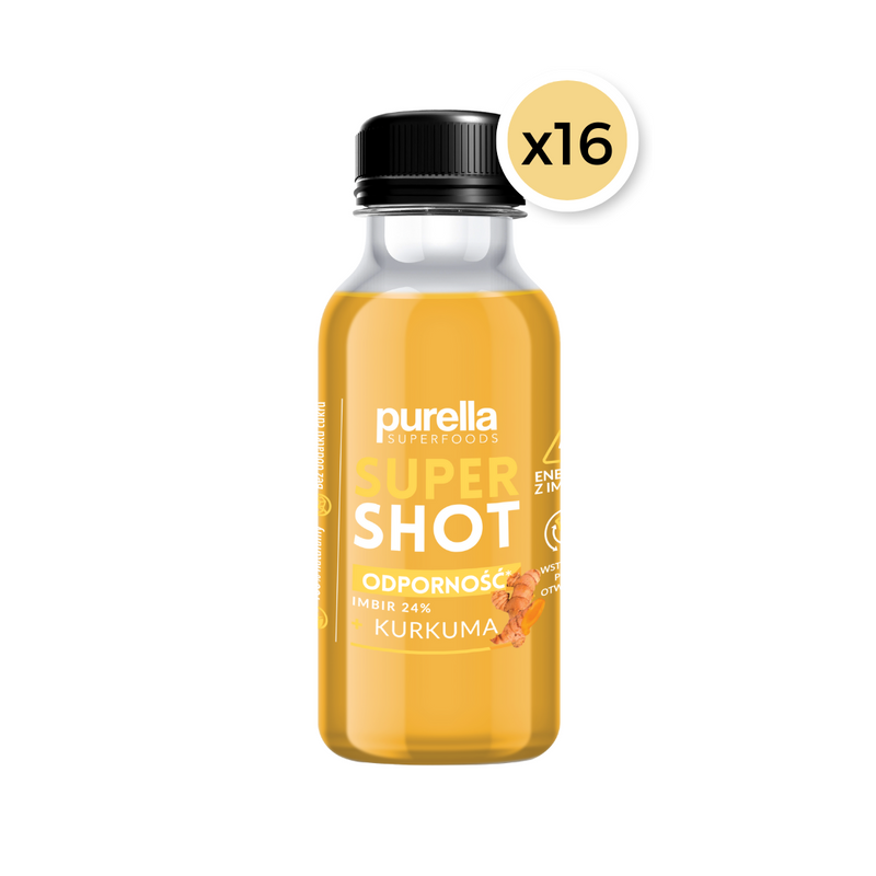 Natural Cosmetics 16x Purella Supershot IMMUNITY 100ml