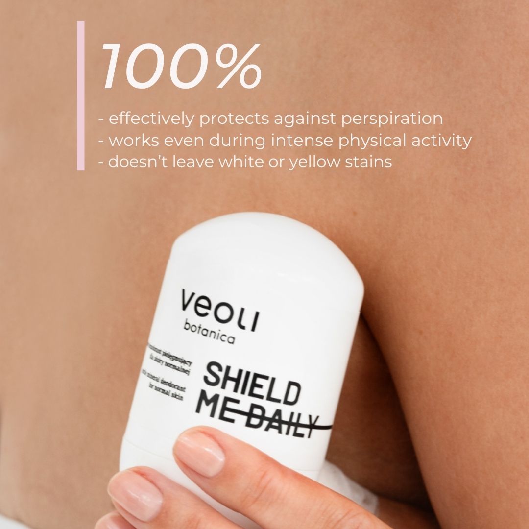 SHIELD ME DAILY Gentle Mineral Deodorant for Normal Skin 50ml - Veoli Botanica - Vesa Beauty