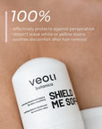 SHIELD ME SOFTLY Soothing Mineral Deodorant for Sensitive Skin 50ml - Veoli Botanica - Vesa Beauty
