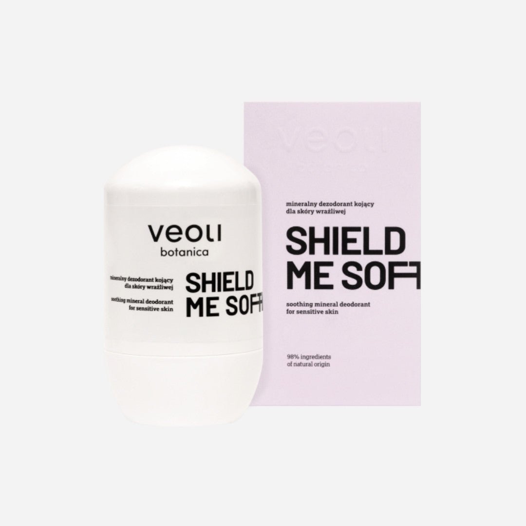 SHIELD ME SOFTLY Soothing Mineral Deodorant for Sensitive Skin 50ml - Veoli Botanica - Vesa Beauty