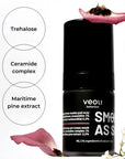 SMOOTH AS SILK repairing & firming eye cream - mask with trehalose 5%, ceramides complex 1%, maritime pine extract 0.5% 15ml - Veoli Botanica - Vesa Beauty