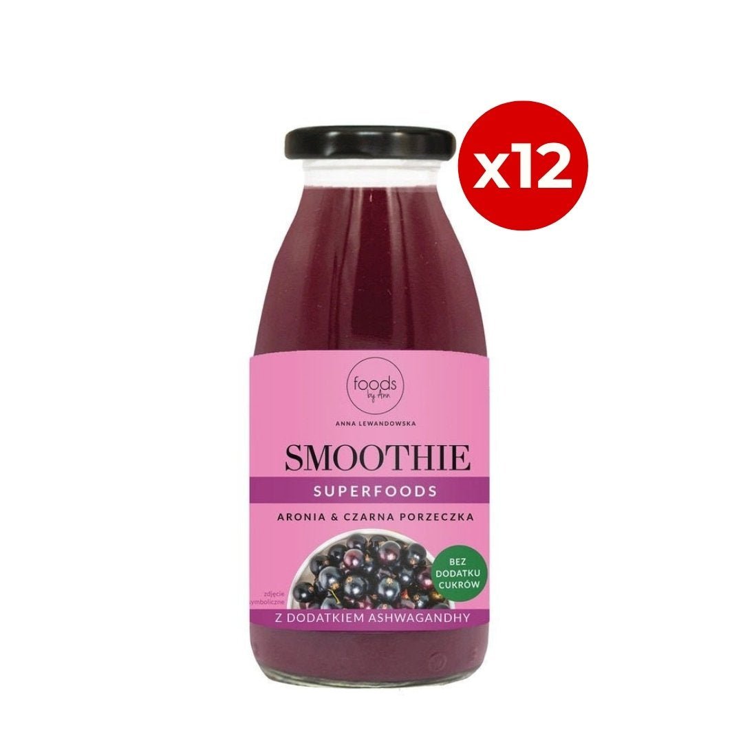 Smoothie Chokeberry &amp; Blackcurrant 250ml - Foods by Ann - Vesa Beauty