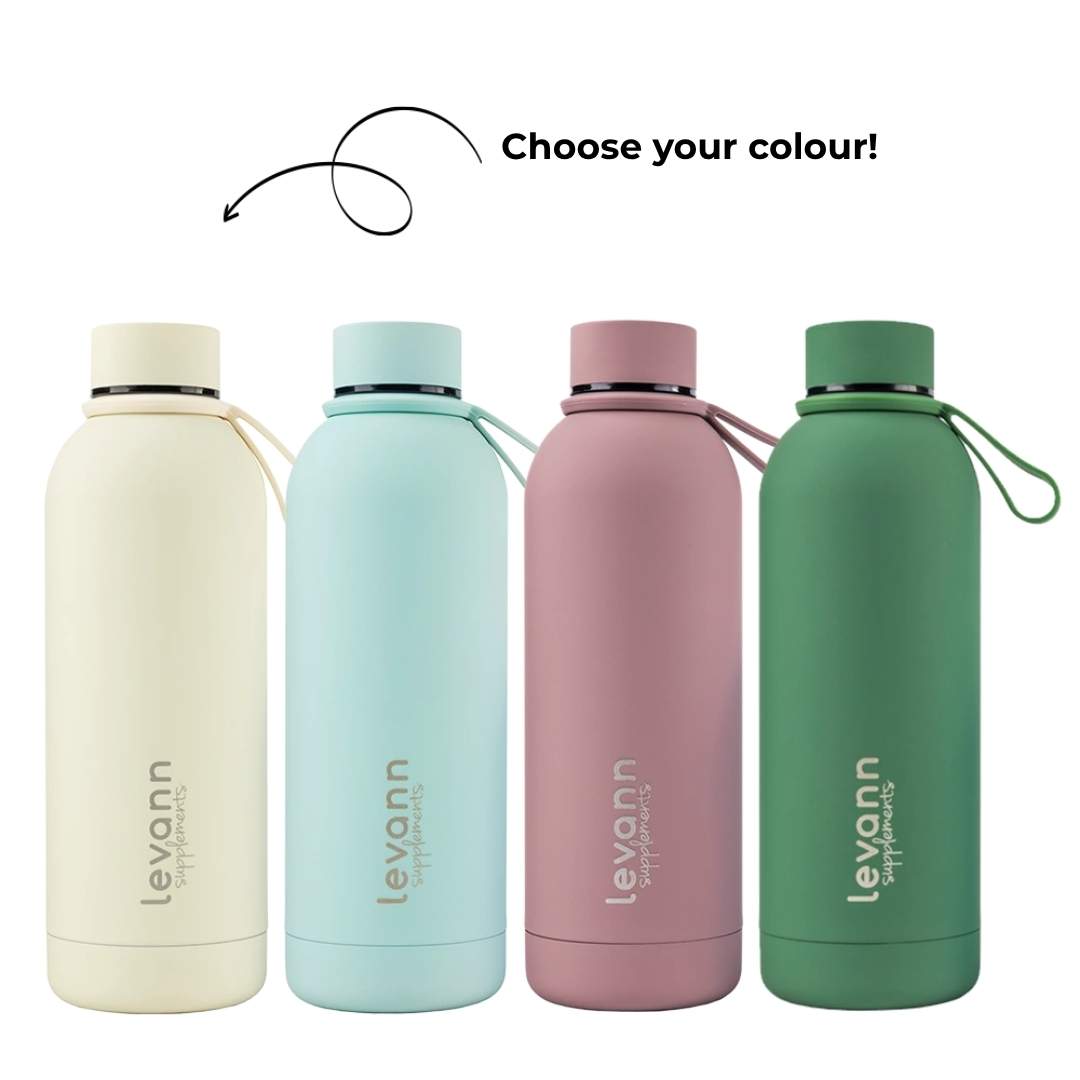 Stainless steel thermal bottle 500ml - Levann - Vesa Beauty