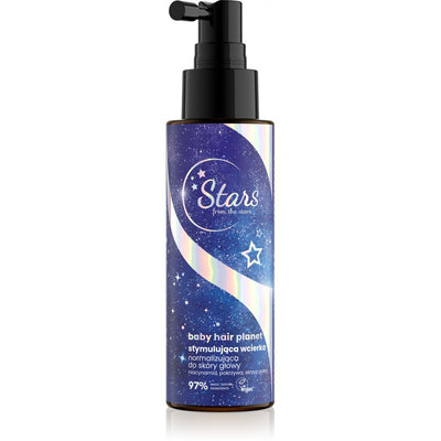 Stars from the Stars BABY HAIR PLANET Stimulating normalizing scalp rub 100ml - VESA Uk - natural cosmetics