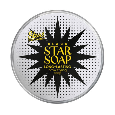 Stars from the Stars - BLACK STAR SOAP - Long-lasting Brow Styling Soap 30ml - Stars from the Stars - Vesa Beauty