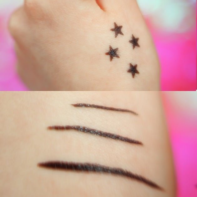 Stars from the Stars - DREAMWORLD ASTERISK - 2in1 eyeliner with stamp Black 2g - Stars from the Stars - Vesa Beauty