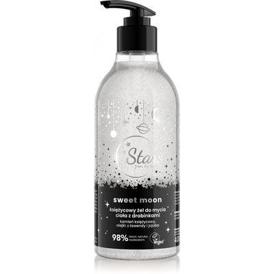 Stars from the Stars SWEET MOON Body wash gel with particles 400ml - Stars from the Stars - Vesa Beauty