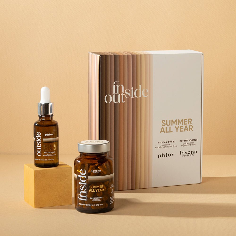 Summer All Year Set (Summer Booster + Phlov Self Tan Drops) - Levann - Vesa Beauty
