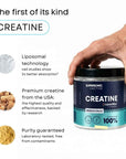 SUPERSONIC +ACTIVE Liposomal creatine - Monohydrate 350g - SUPERSONIC - Vesa Beauty