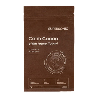 SUPERSONIC Calm Cacao - Cacao with adaptogens 225g - SUPERSONIC - Vesa Beauty
