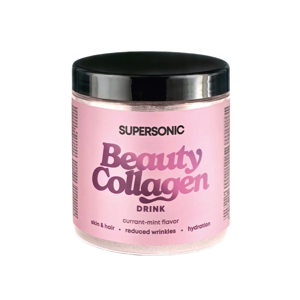 SUPERSONIC Collagen Beauty Drink - Currant - mint flavour 185g - SUPERSONIC - Vesa Beauty