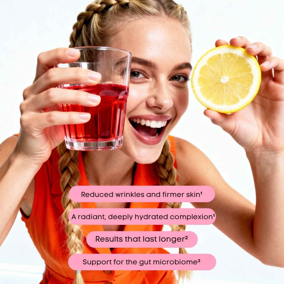 SUPERSONIC Collagen Beauty Drink - Thai fruits flavour 175g - SUPERSONIC - Vesa Beauty