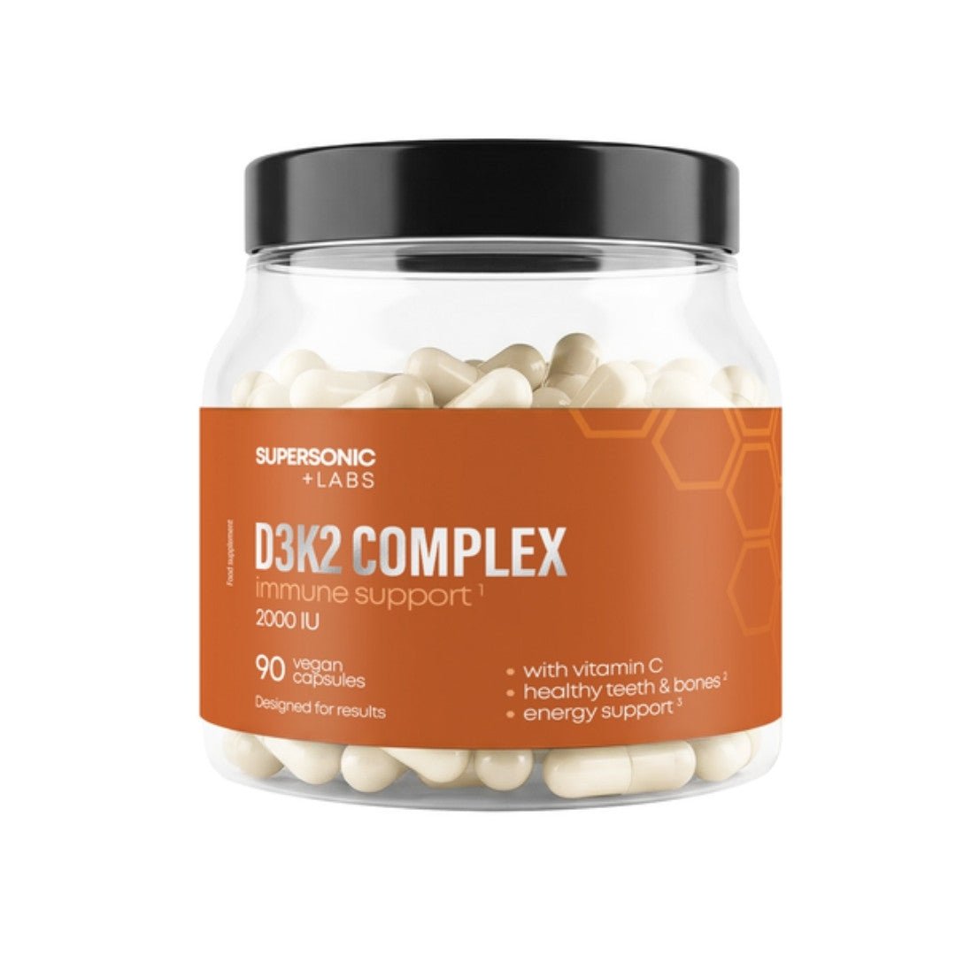 SUPERSONIC +LABS D3K2 Complex - immune support 90 vegan capsules - SUPERSONIC - Vesa Beauty