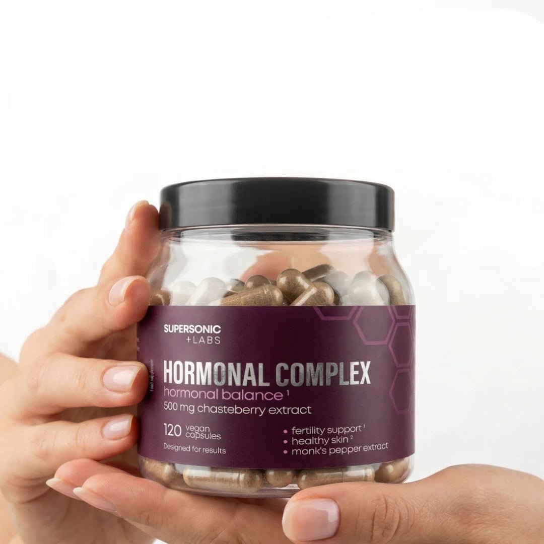 SUPERSONIC +LABS Hormonal Complex - hormonal balance 120 vegan capsules - SUPERSONIC - Vesa Beauty