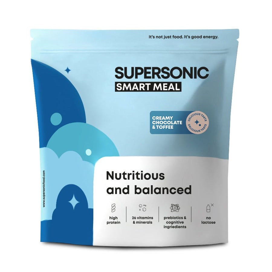 SUPERSONIC Smart Meal - Big Pack - Creamy Chocolate & Toffee 1300g - SUPERSONIC - Vesa Beauty