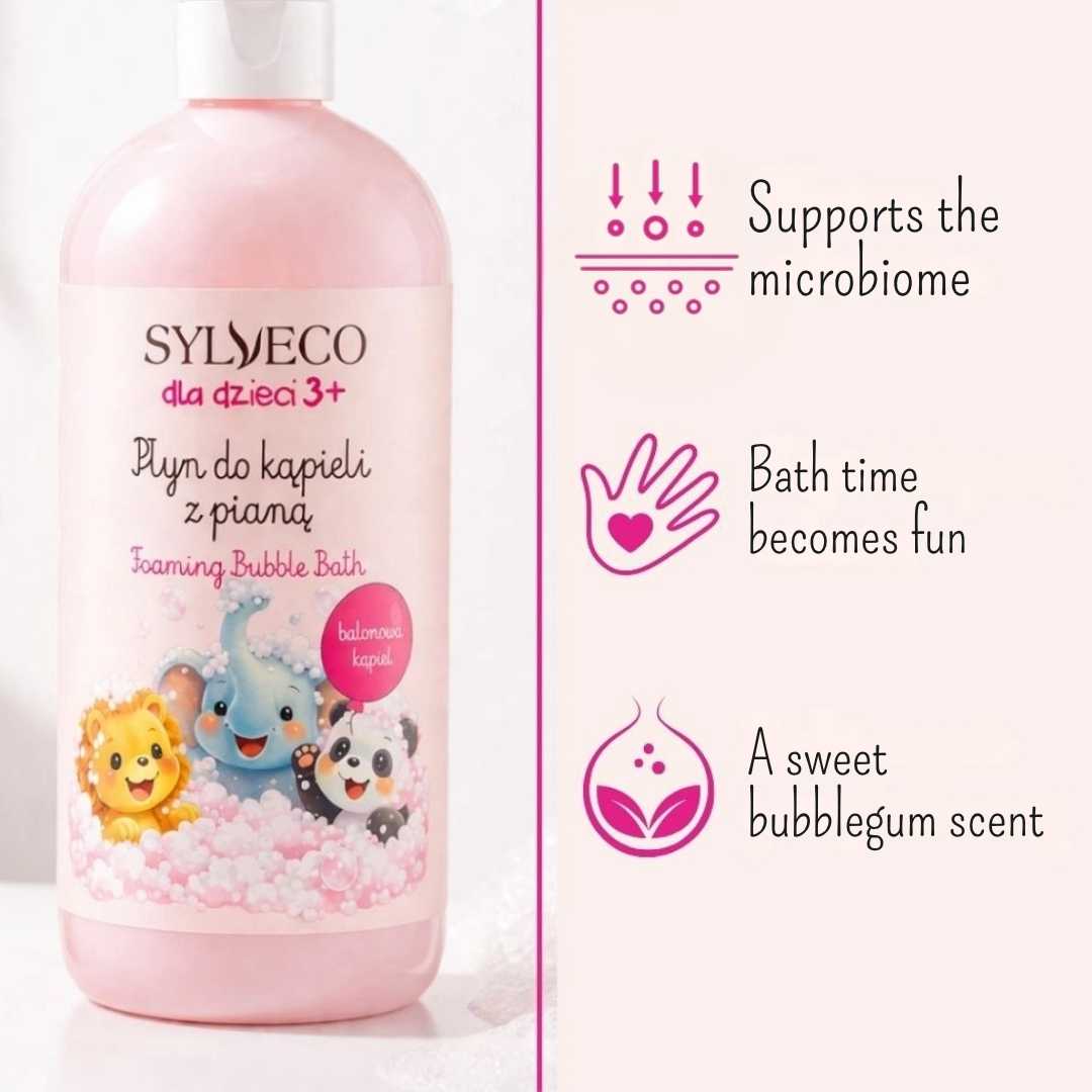 Dla dzieci 3+ Płyn do kąpieli z pianą - Balonowa Kąpiel 500ml