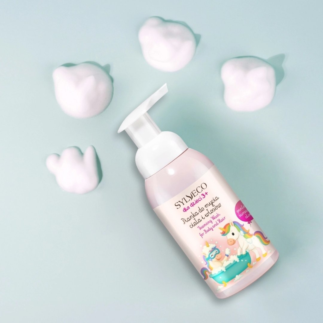 Sylveco For Kids 3+ Foaming Hand and Hair Wash - Watermelon 290ml - Sylveco - Vesa Beauty