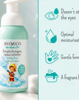 Dla dzieci 3+ Pianka do mycia ciała i włosów - guma balonowa 290ml