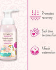 Sylveco For Kids 3+ Foaming Wash for Body and Hair - Watermelon 290ml - Sylveco - Vesa Beauty