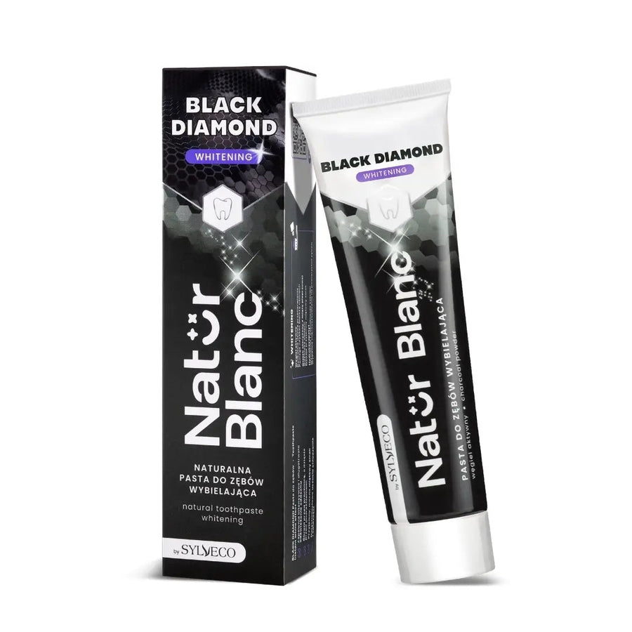 Sylveco Natur Blanc - Natural Toothpaste Whitening BLACK DIAMOND 100ml - Sylveco - Vesa Beauty