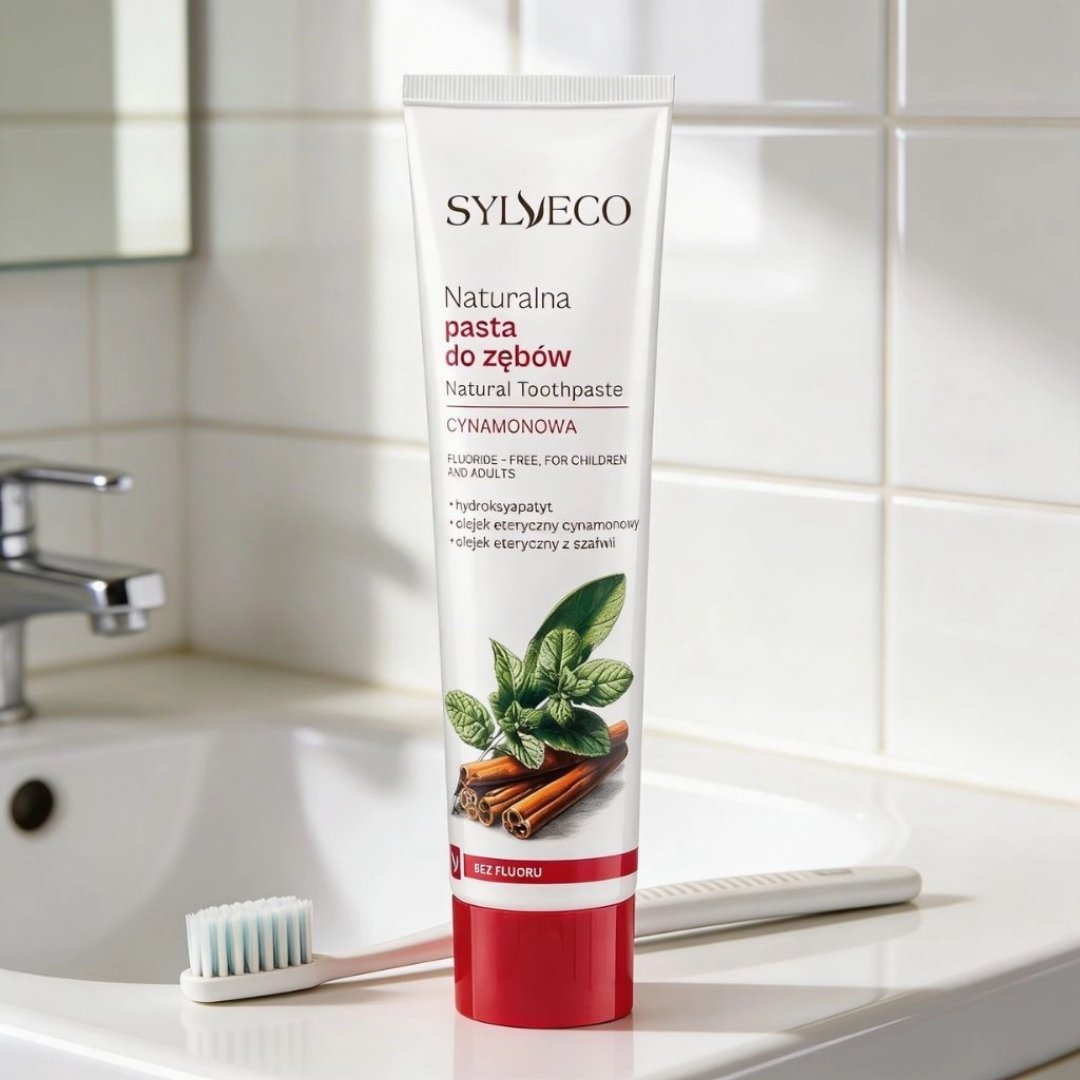 Sylveco Natural Toothpaste CINNAMON fluoride - free 100ml - Sylveco - Vesa Beauty
