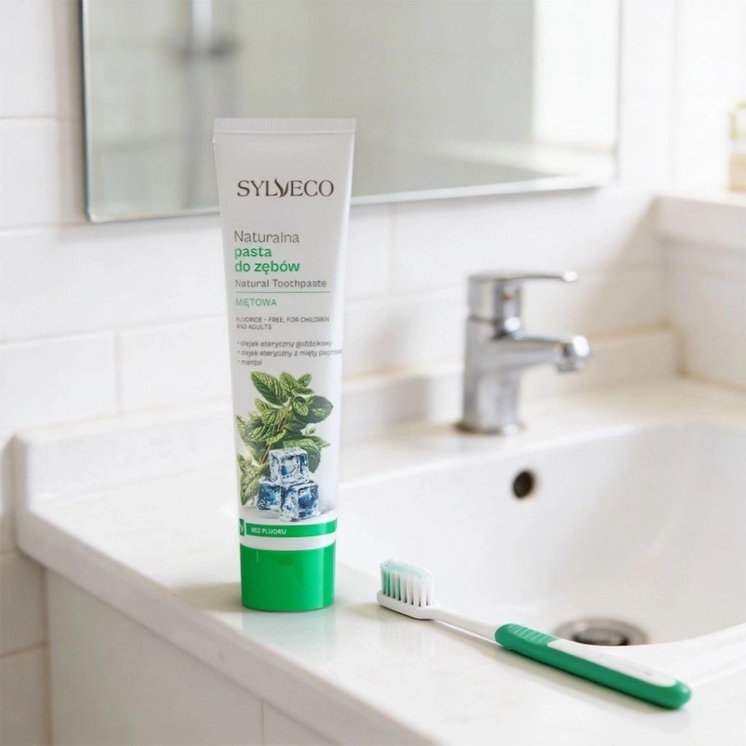 Sylveco Natural Toothpaste MINT fluoride - free 100ml - Sylveco - Vesa Beauty