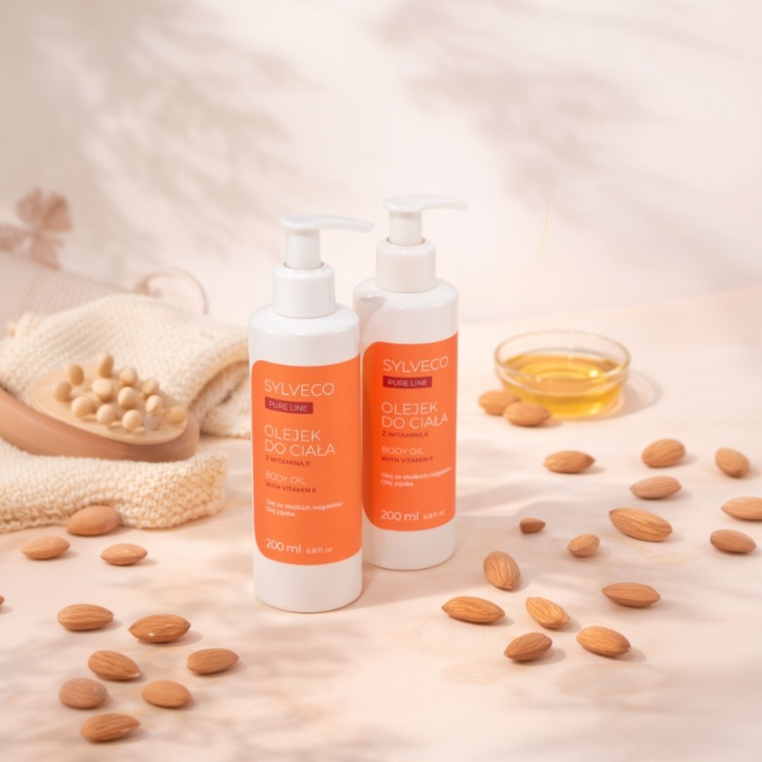 Sylveco PURE LINE Body Oil with vitamin E 400ml - Sylveco - Vesa Beauty