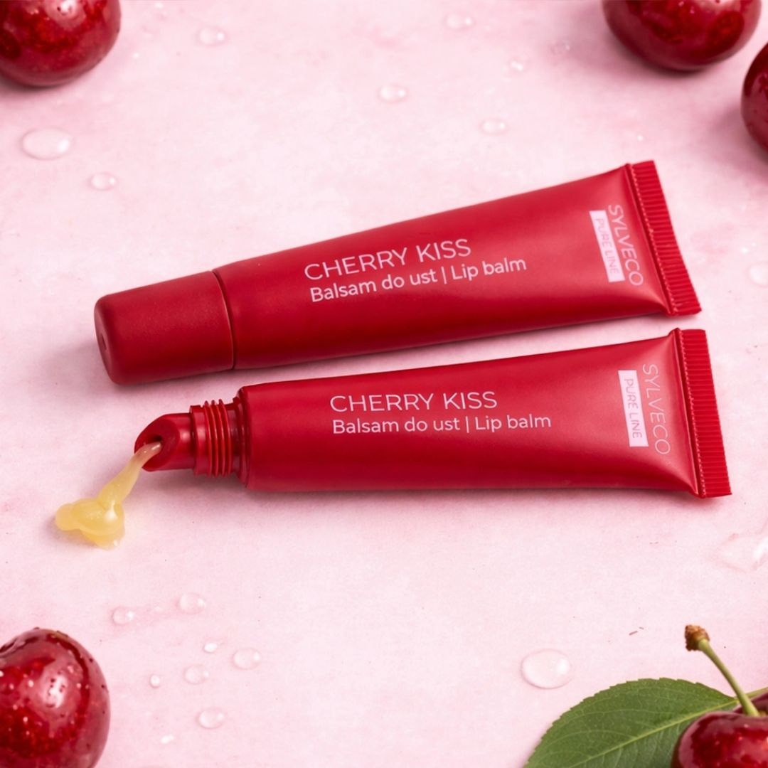 Sylveco PURE LINE Lip Balm CHERRY KISS 15ml - Sylveco - Vesa Beauty