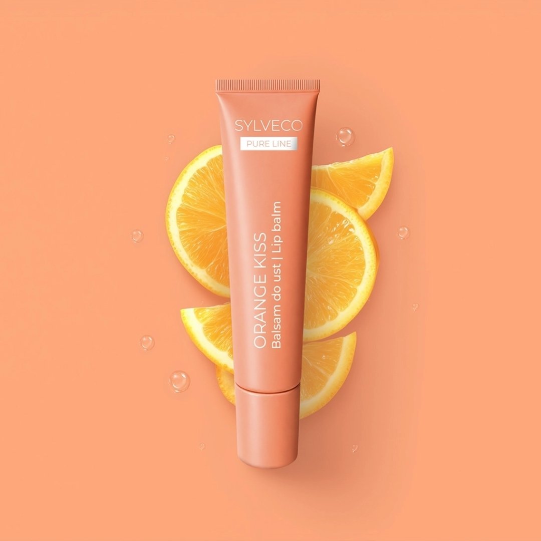 Sylveco PURE LINE Lip Balm ORANGE KISS 15ml - Sylveco - Vesa Beauty